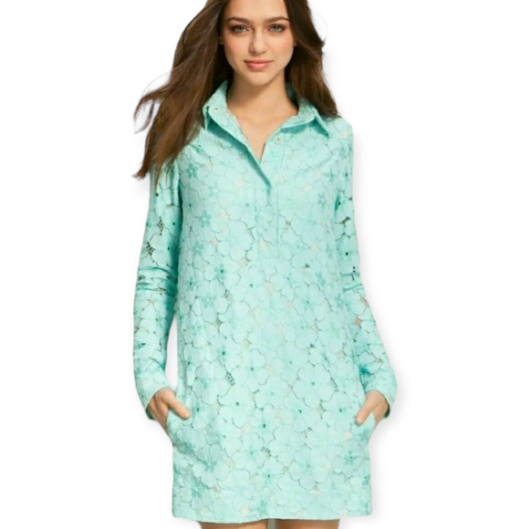 Diane von Furstenberg Leeandra Floral Lace Dress